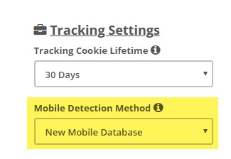 Mobile Detection Method