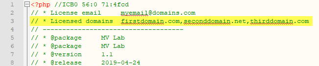 MVLab allowed domains