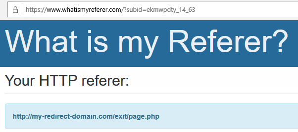 referrer own domain