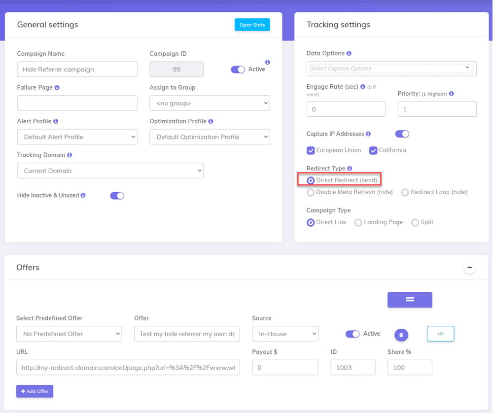 offer referrer own domain